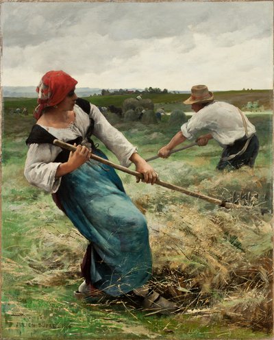 Los segadores, 1888 de Julien Dupre