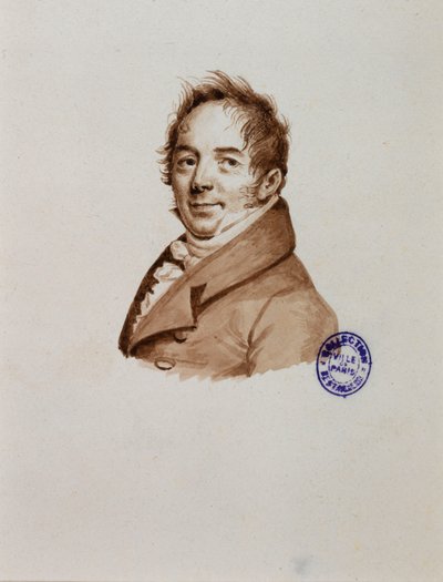 Porträt des Bildhauers Bosio de Julien Leopold Boilly