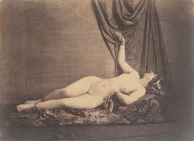 [Desnudo femenino reclinado], ca. 1853 de Julien Vallou de Villeneuve