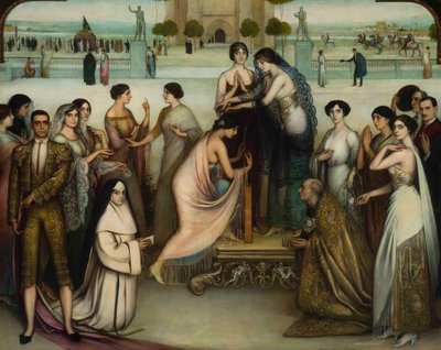 La consagración de la copla, 1911-1912 de Julio Romero de Torres