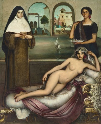 Los dos caminos, 1915 de Julio Romero de Torres
