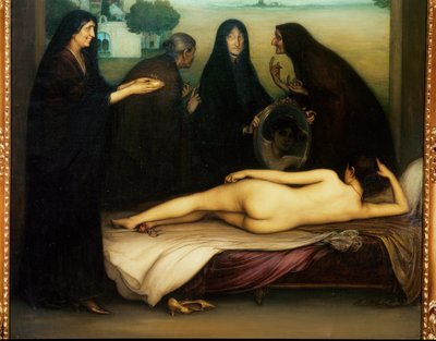 El pecado (pintura) de Julio Romero de Torres