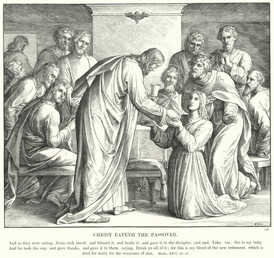 Cristo come la Pascua de Julius (after) Schnorr von Carolsfeld