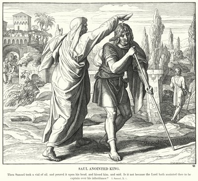 Saúl Ungido Rey de Julius (after) Schnorr von Carolsfeld