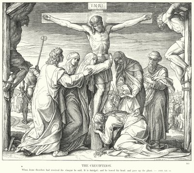 La crucifixión de Julius (after) Schnorr von Carolsfeld