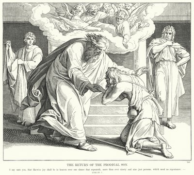 El Regreso del Hijo Pródigo de Julius (after) Schnorr von Carolsfeld