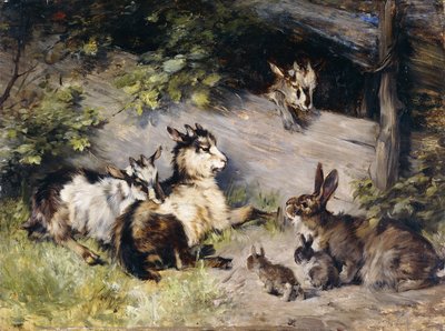 Los Invitados; Die Gaste,  de Julius Adam