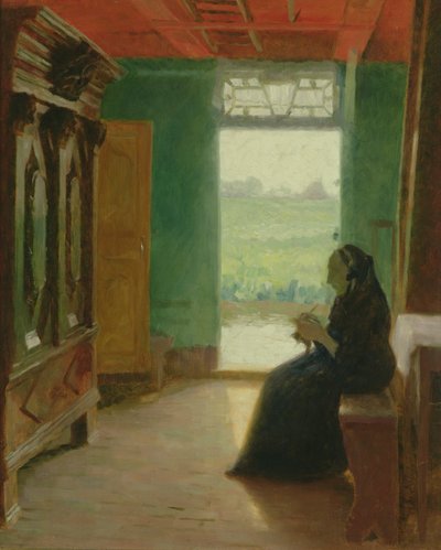 Salón en el viejo país, c.1900 de Julius August Friedrich Theodor von Ehren