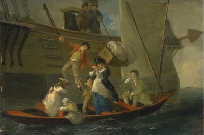 El adiós de un marinero casado de Julius Caesar Ibbetson