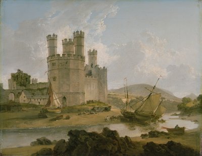 Castillo de Caernarvon de Julius Caesar Ibbetson