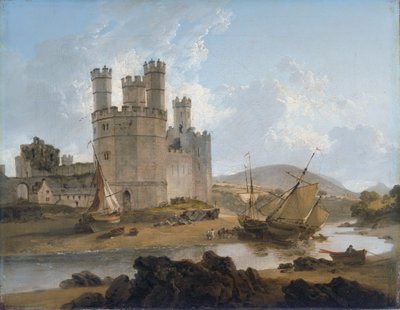 Castillo de Caernarvon, 1792 de Julius Caesar Ibbetson