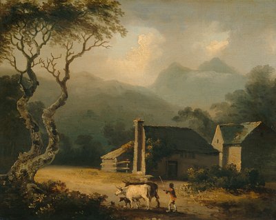 The Gathering Storm (óleo sobre tabla) de Julius Caesar Ibbetson