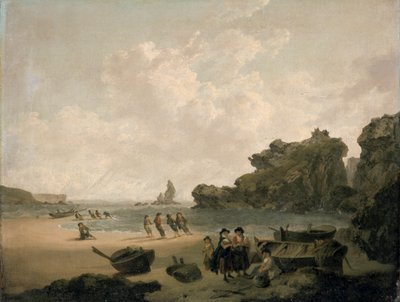 La Roca Apilada, 1793-94 de Julius Caesar Ibbetson