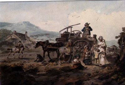 El Vendedor Ambulante de Julius Caesar Ibbetson