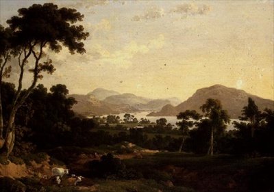 Ullswater: desde Gowbarrow Park de Julius Caesar Ibbetson