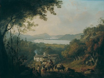 Windermere desde Troutbeck de Julius Caesar Ibbetson