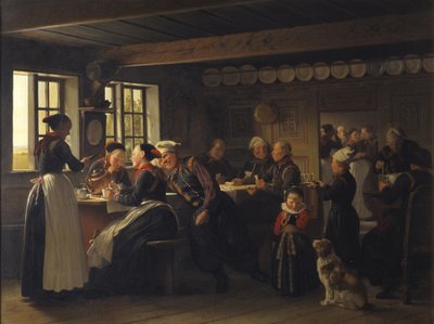 Episodio de una fiesta en Amager de Julius Exner