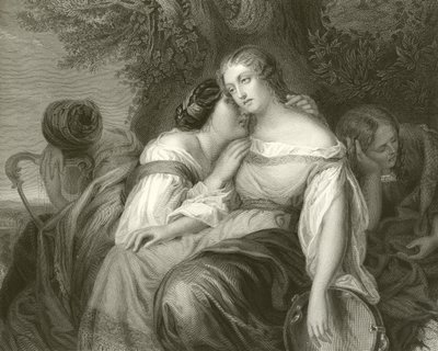 La hija de Jefté de Julius Friedrich Anton Schrader