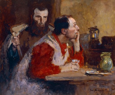En una taberna de Julius Gari Melchers