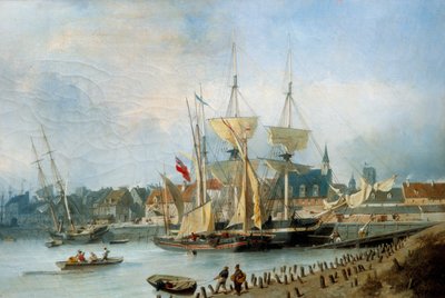 El Entrement del Puerto de Dieppe de Julius Hintz