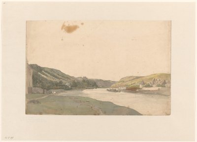 Vista del Mosa de Julius Jacobus van de Sande Bakhuyzen