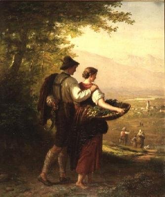 Anochecer de Julius Kockert