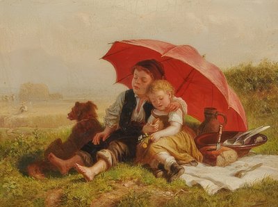 Descanso al mediodía de Julius Kockert