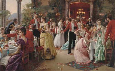La Cena de Caza de Julius Leblanc Stewart