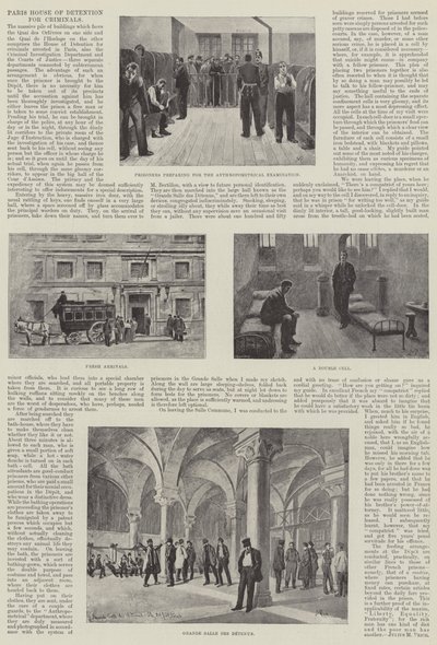 Casa de Detención de Criminales de París de Julius Mandes Price