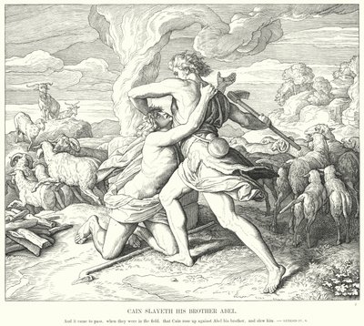 Caín mata a su hermano Abel de Julius Schnorr von Carolsfeld