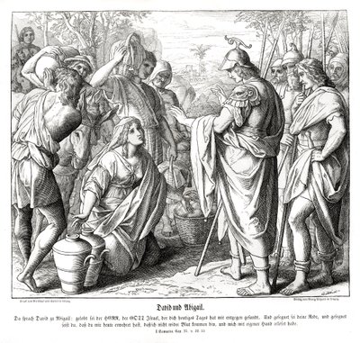 David y Abigail de Julius Schnorr von Carolsfeld