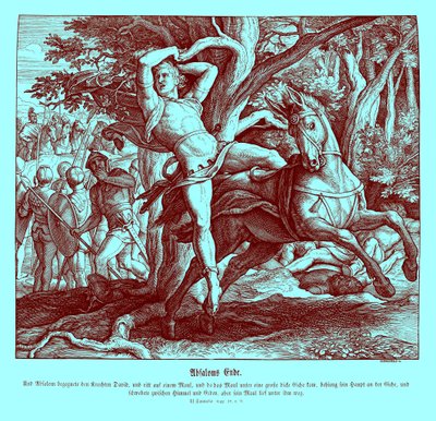 Muerte de Absalón, 2 Samuel de Julius Schnorr von Carolsfeld