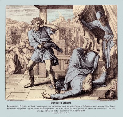 Muerte de Elí de Julius Schnorr von Carolsfeld