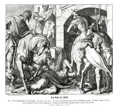 La muerte de Jezabel, 2 Reyes de Julius Schnorr von Carolsfeld