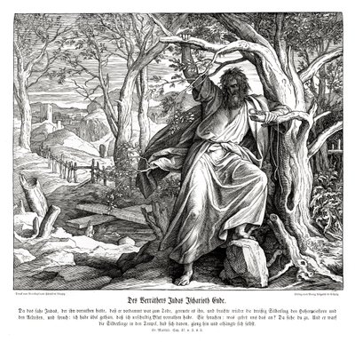 Muerte de Judas Iscariote, Evangelio de Mateo de Julius Schnorr von Carolsfeld
