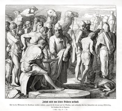 José es vendido por sus hermanos, Génesis de Julius Schnorr von Carolsfeld