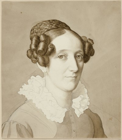 Retrato de una mujer de Julius Schnorr von Carolsfeld