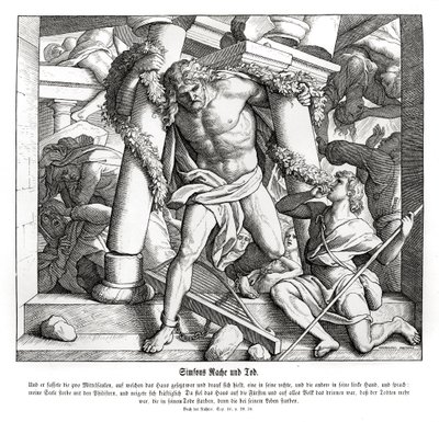 La venganza y muerte de Sansón, Jueces de Julius Schnorr von Carolsfeld