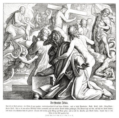El Profeta Isaías de Julius Schnorr von Carolsfeld