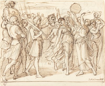 El triunfo de David de Julius Schnorr von Carolsfeld