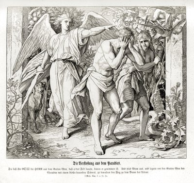 El exilio del Paraíso, Génesis de Julius Schnorr von Carolsfeld