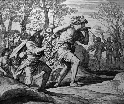 La tierra de Canaán de Julius Schnorr von Carolsfeld