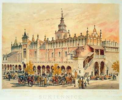 La Sukiennice, Cracovia, de 