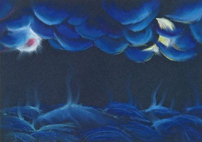 Creación Sol y Luna de Jung Sook Nam