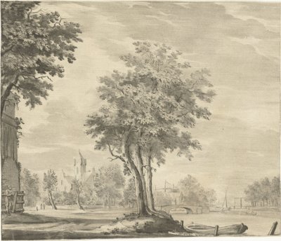 vista de un pueblo de Jurriaan Cootwijck