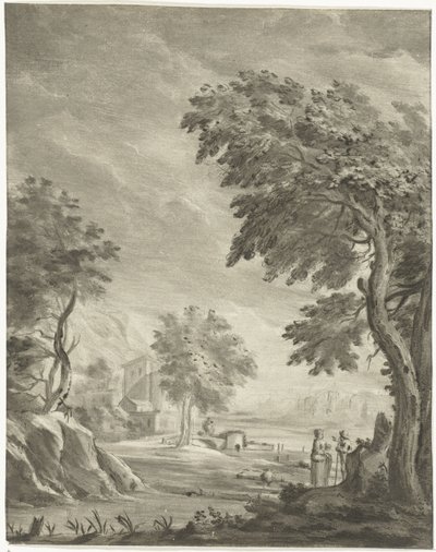 Paisaje con carretera de Jurriaan Cootwijck