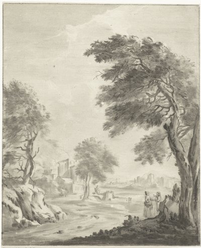 Paisaje con carretera de Jurriaan Cootwijck