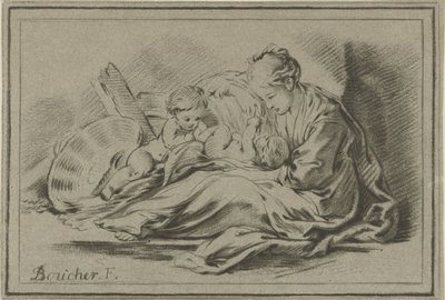 Madre y dos hijos de Jurriaan Cootwijck