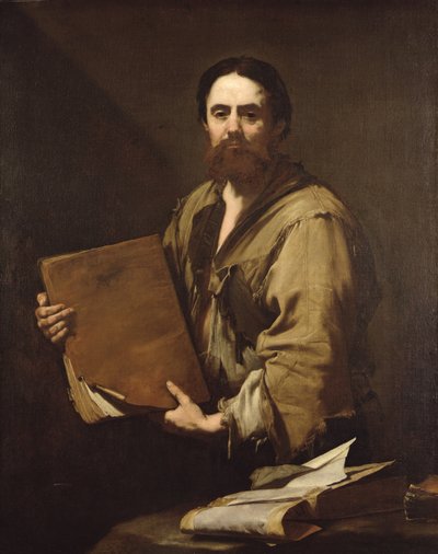 Un filósofo, c.1630s (óleo sobre lienzo) de Jusepe de (1591 1652) Ribera