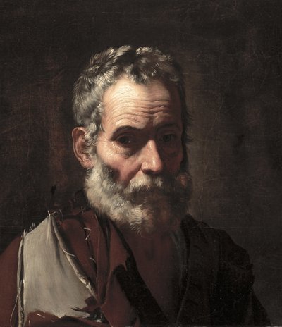 Un hombre viejo de Jusepe de Ribera